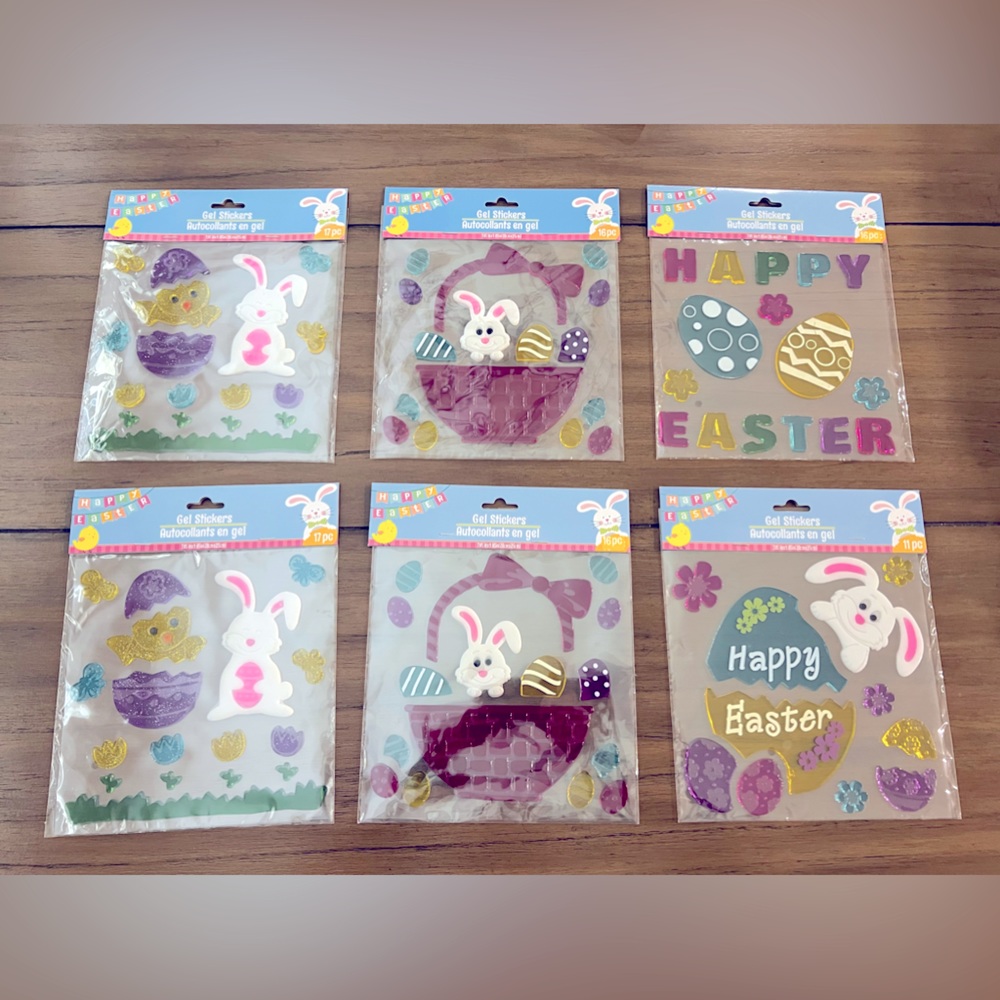 Easter Window Clings - Set of 6